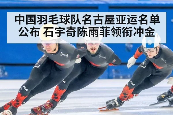 中国羽毛球队名古屋亚运名单公布 石宇奇陈雨菲领衔冲金